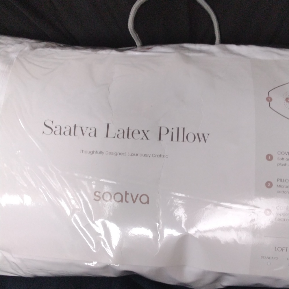 1 King  Saatva Latex Pillow